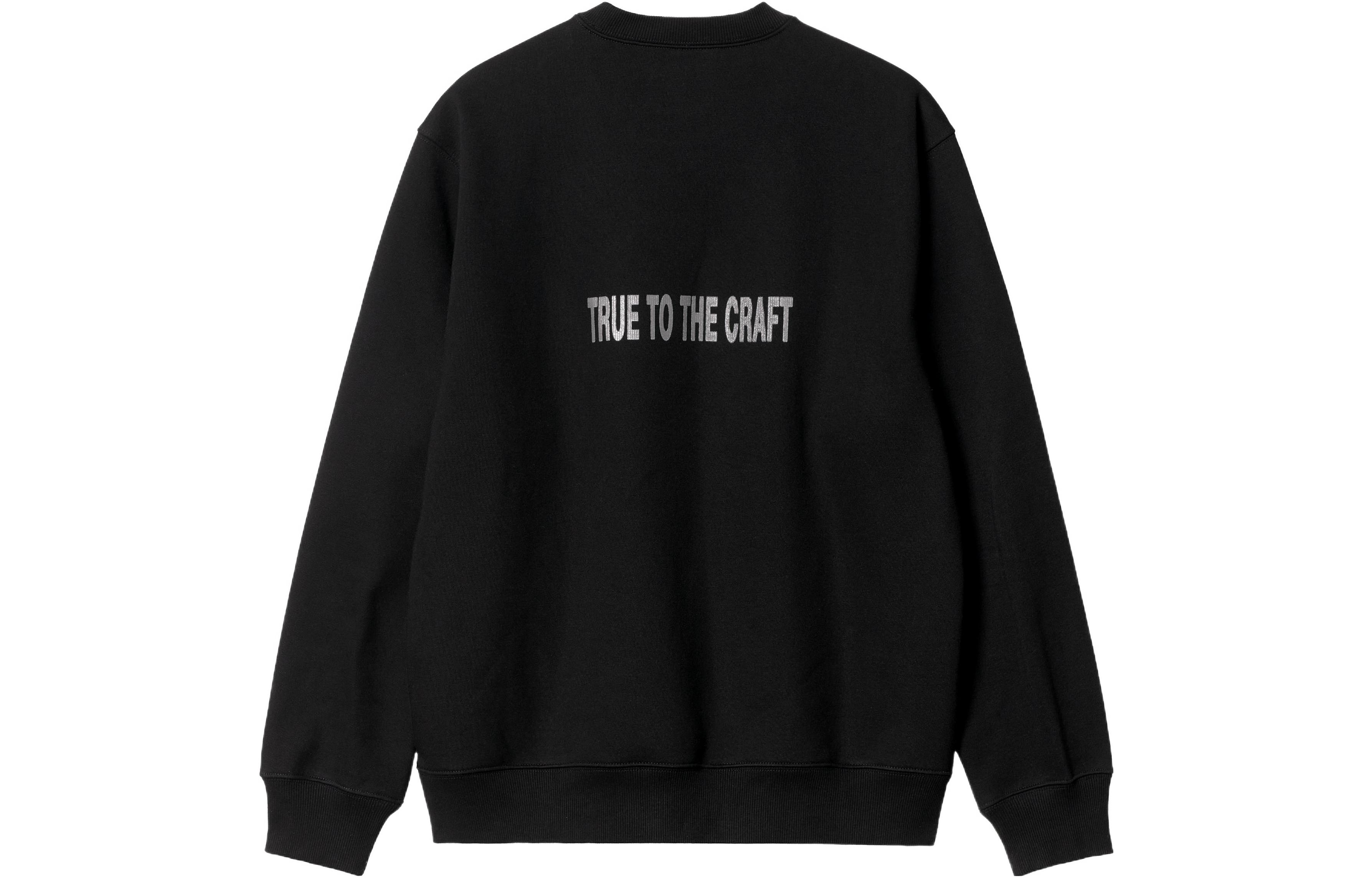 Lookbook Carhartt WIP SS22 黑色印花圆领卫衣 时尚款 I030598-89-XX