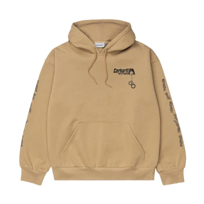 Carhartt WIP SS22 HD Scramble Sweat Logo Hoodie Khaki. I029952-0IA-XX