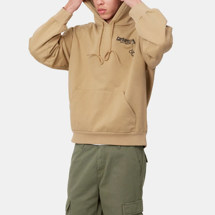 Carhartt WIP SS22 HD Scramble Sweat Logo Hoodie  Khaki. I029952-0IA-XX 圖 4