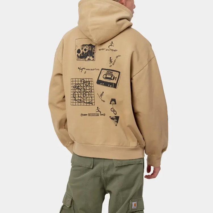 Carhartt WIP SS22 HD Scramble Sweat Logo Hoodie  Khaki. I029952-0IA-XX 圖 5