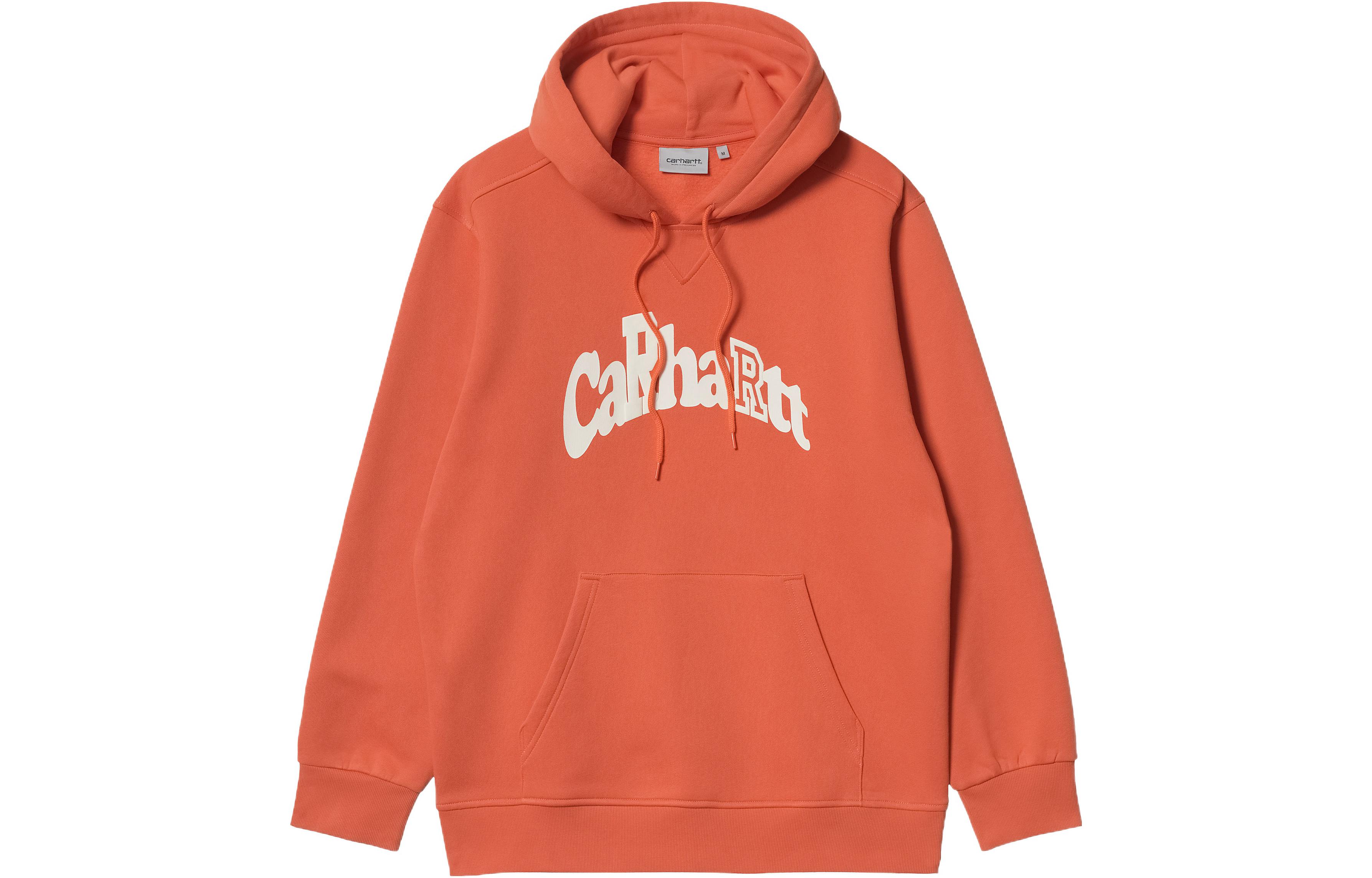 Carhartt WIP SS22 Hooded Amherst Sweatshirt Unisex Orange I030142-0SQ-XX