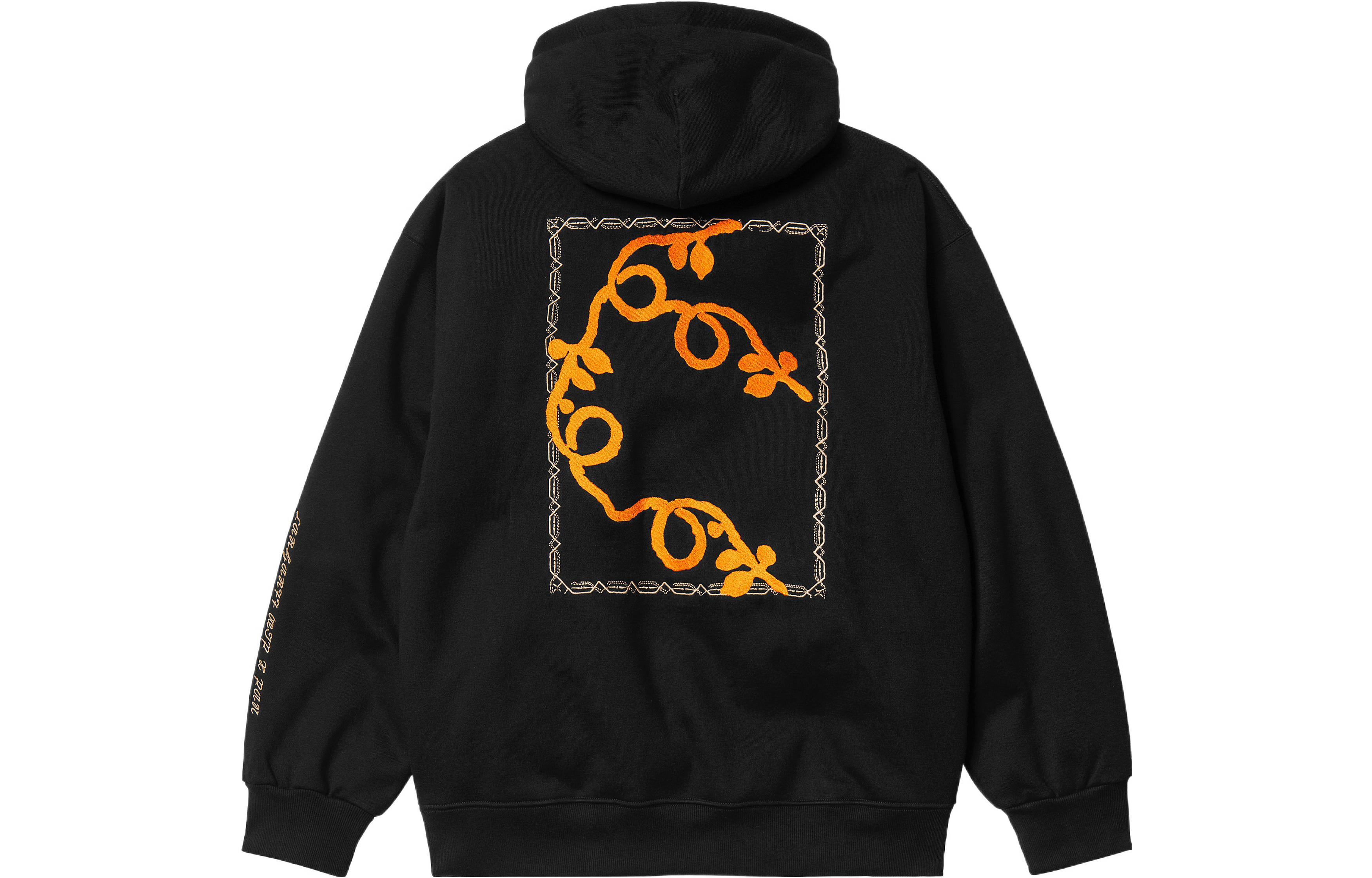 Carhartt WIP SS22 Letter Print Hoodie Black () I030602-89-XX