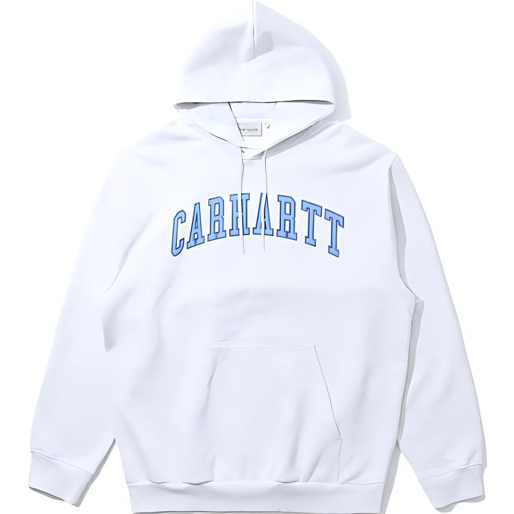 Carhartt WIP SS22 Logo Printed Hoodie Men’s Light Gray CHXSWA221033I-GYL
