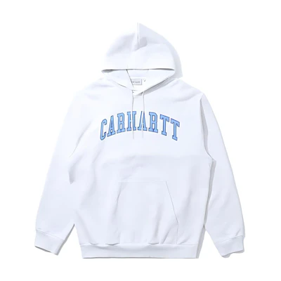 Carhartt WIP SS22 Logo Printed Hoodie Men’s Light Gray CHXSWA221033I-GYL