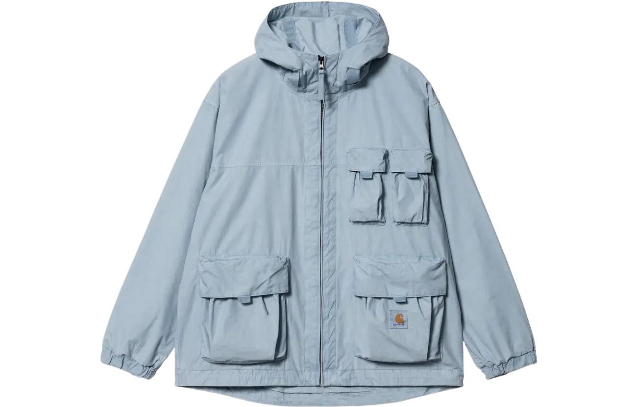 Carhartt WIP SS22 Multi-Pocket Hooded Jacket Blue I030020-0F4-GD