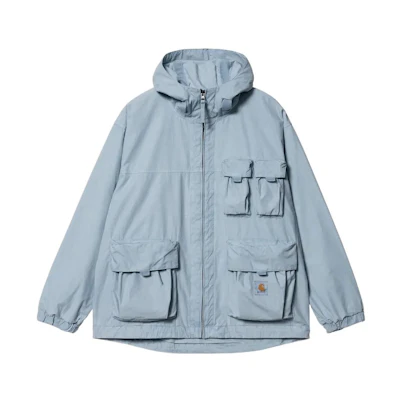 Carhartt WIP SS22 Multi-Pocket Hooded Jacket Blue I030020-0F4-GD