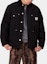 Shop Carhartt WIP SS22 OG Chore Coat Hitam - Jaket Vintage Michigan. I027357-00E-3K