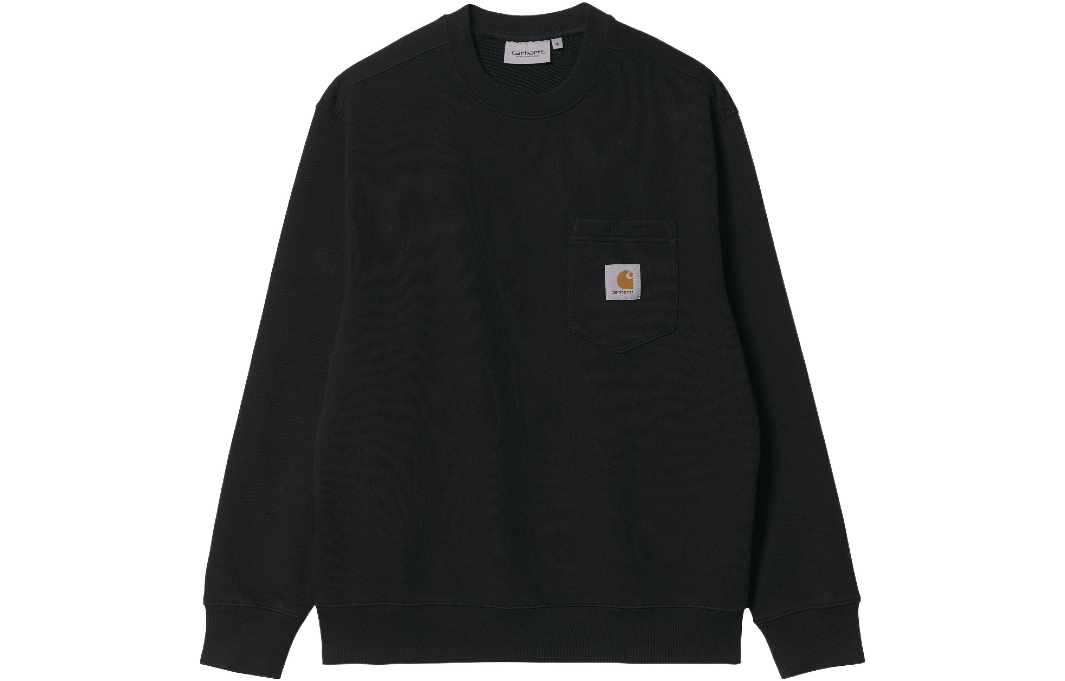 Carhartt WIP SS22 Plain Crewneck Pullover Sweatshirt Black () I027681-89-XX
