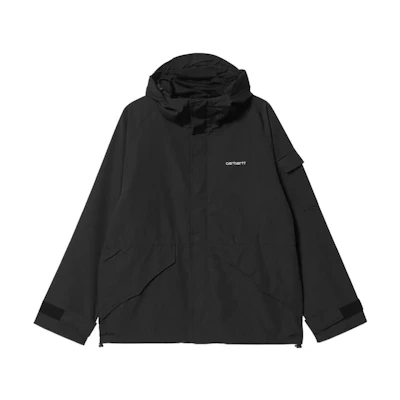 Carhartt WIP SS22 Prospecto Hooded Jacket Black () I029916-0D2-XX