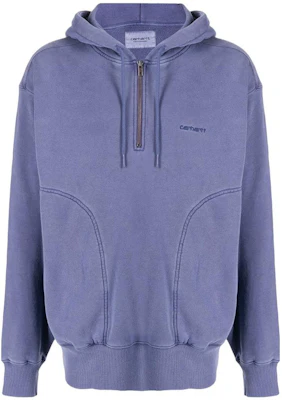 Carhartt WIP 男士紫色宽松版刺绣胸标卫衣 SS22 A212030PURPLE Order Carhartt WIP 男士紫色宽松版刺绣胸标卫衣 SS22 A212030PURPLE