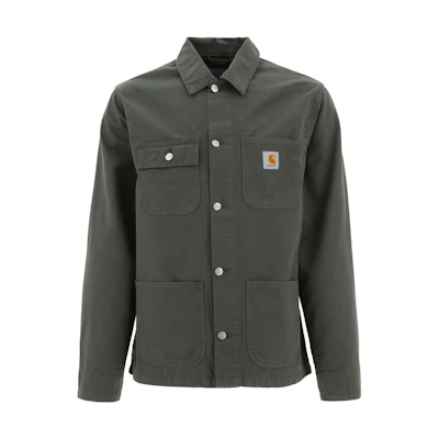 Carhartt WIP SS22 Solid Button-Up Long Sleeve Jacket - Gray I0248490EHGD