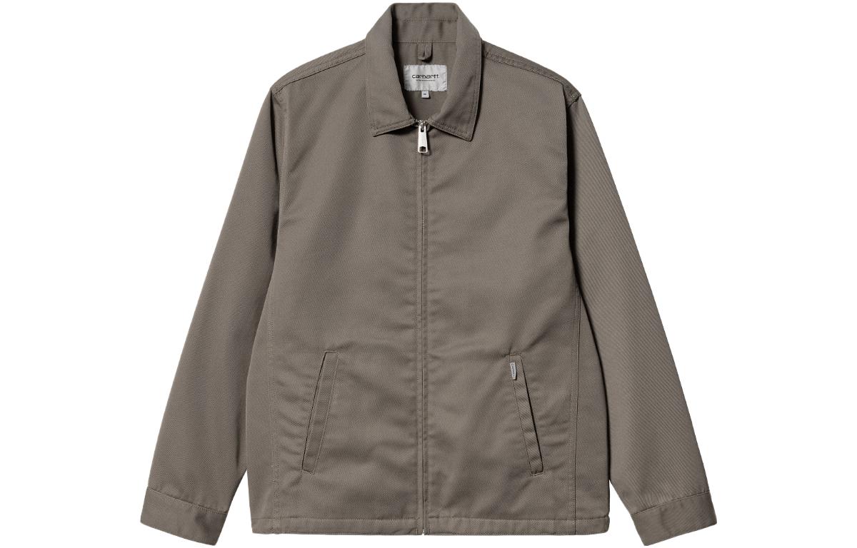 Carhartt WIP SS22 Solid Color Collar Jacket Brown I030612-1CR-02