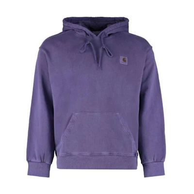 Carhartt WIP SS22 Solid Color Purple Hooded Sweatshirt I029963-0NR-XX