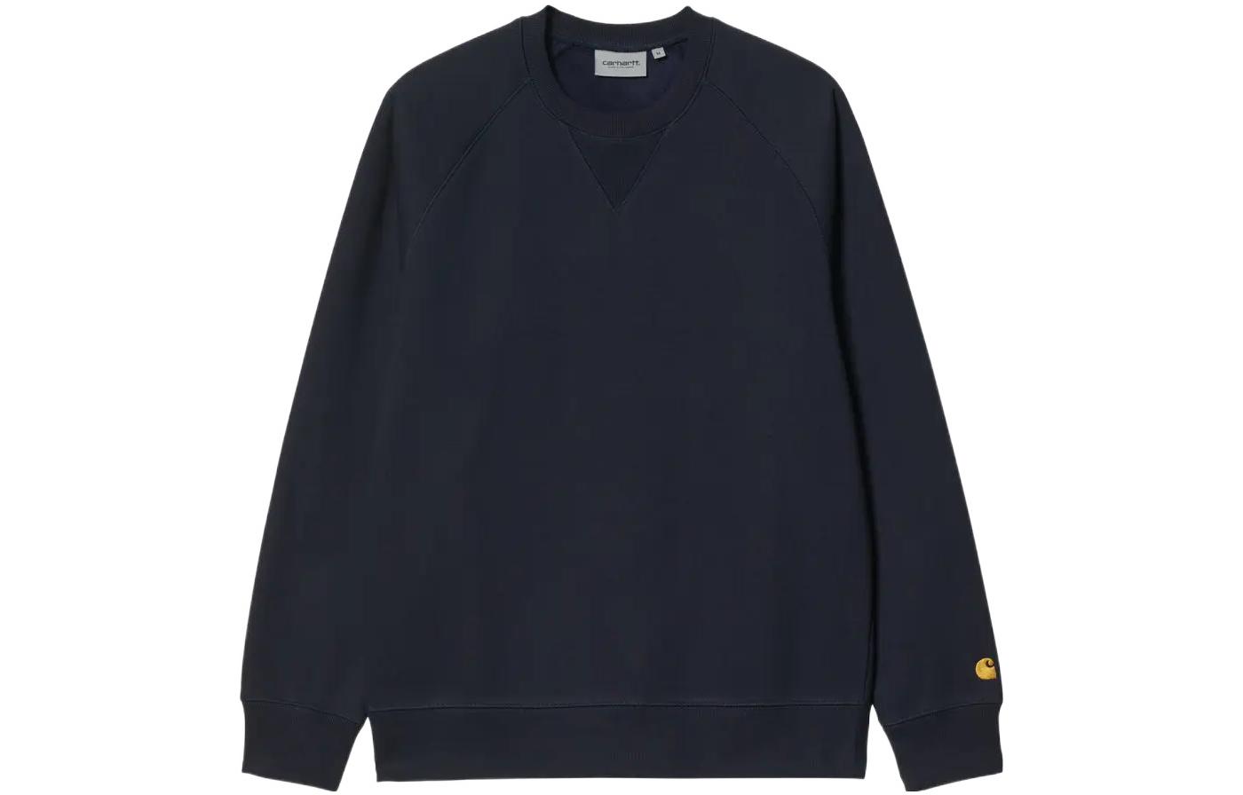Carhartt WIP SS22 Solid Pullover Sweatshirt Deep Blue I026383-00H-XX