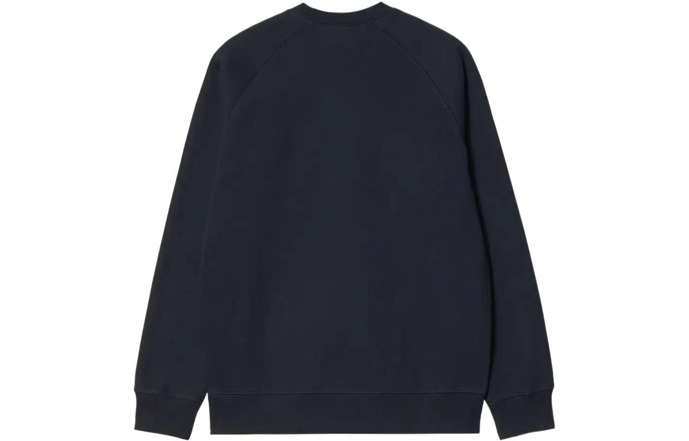 Carhartt WIP SS22 Solid Pullover Sweatshirt Deep Blue I026383-00H-XX 圖 3