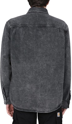 Carhartt WIP SS23 Black Plain Pocket Front Shirt I031526-89-WD Shop Carhartt WIP SS23 Black Plain Pocket Front Shirt I031526-89-WD