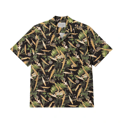 Carhartt WIP SS23 All-Over Print Short Sleeve Shirt Black I031660-1HC-XX