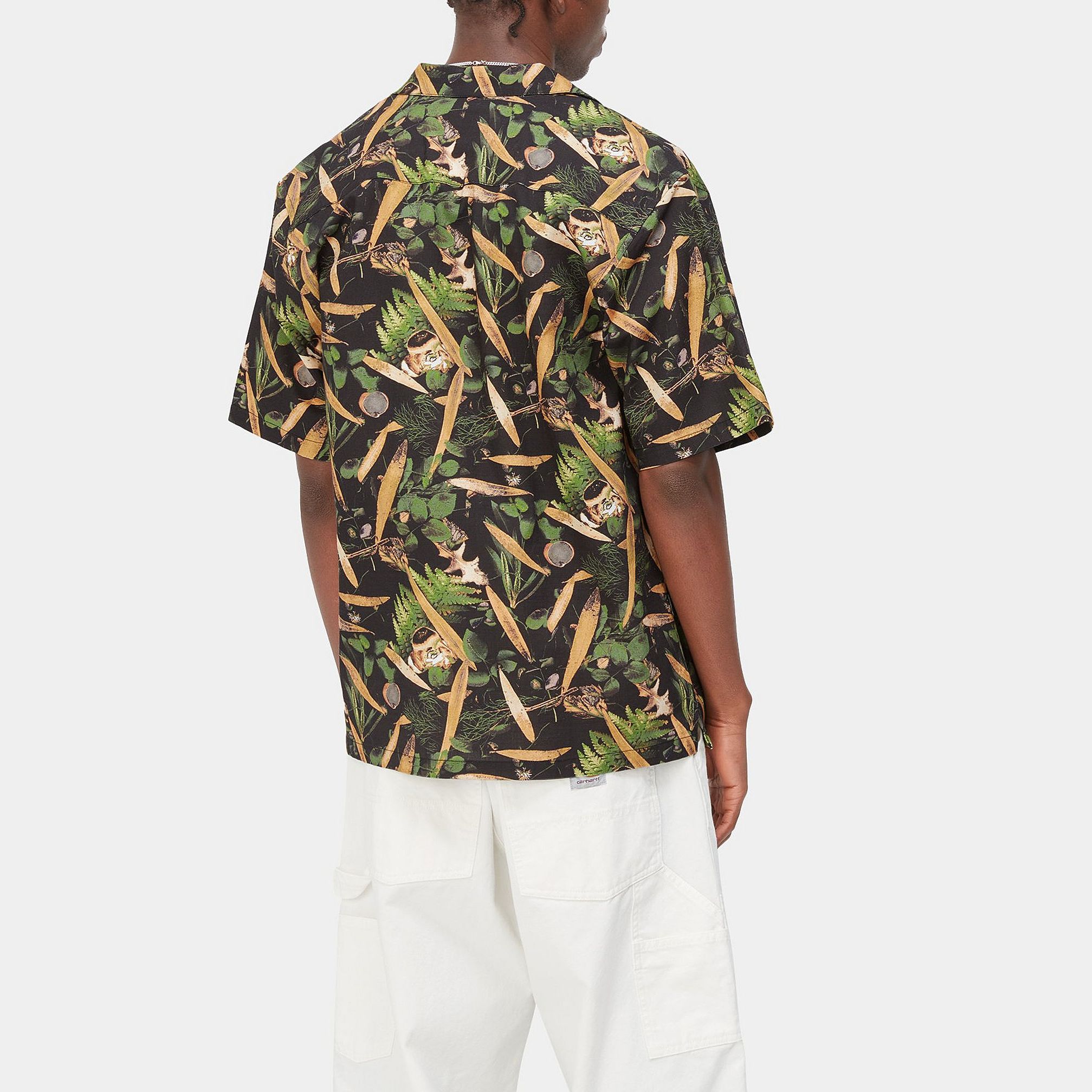 Purchase Carhartt WIP SS23 All-Over Print Short Sleeve Shirt Black I031660-1HC-XX