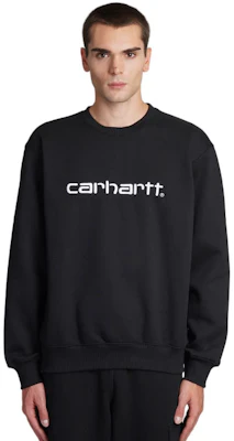 Carhartt WIP SS23 黑色长袖圆领卫衣 I0305460-D2-XX Shop Carhartt WIP SS23 黑色长袖圆领卫衣 I0305460-D2-XX
