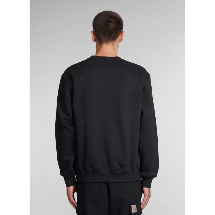 Sizing Carhartt WIP SS23 黑色长袖圆领卫衣 I0305460-D2-XX