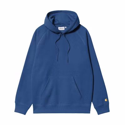 Carhartt WIP SS23 Casual Loose Fit Blue Drawstring Hoodie I026384-1NU-XX