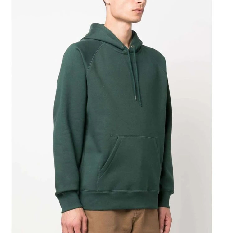 Sizing Carhartt WIP SS23 Hoodie Hijau Longgar Kasual dengan Tali Serut. I026384-1NV-XX