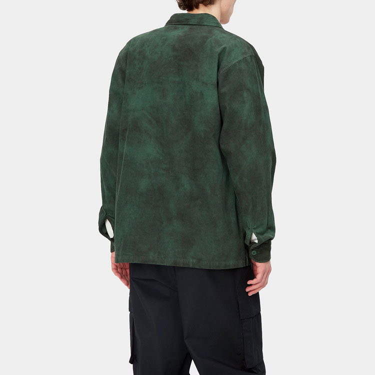 Purchase Carhartt WIP SS23 Chromo Faded Cotton Shirt Jacket Green () I031360-1DJ-XX