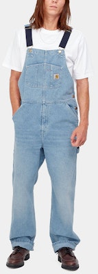 Carhartt WIP SS23 丹宁logo口袋无袖连体裤 男女通用。 I022946-01-ZO Shop Carhartt WIP SS23 丹宁logo口袋无袖连体裤 男女通用。 I022946-01-ZO