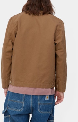 Chaqueta Carhartt WIP SS23 Detroit Marrón/Negro Cuello de Pana Abrigo. I031947-08W-02 Shop Chaqueta Carhartt WIP SS23 Detroit Marrón/Negro Cuello de Pana Abrigo. I031947-08W-02