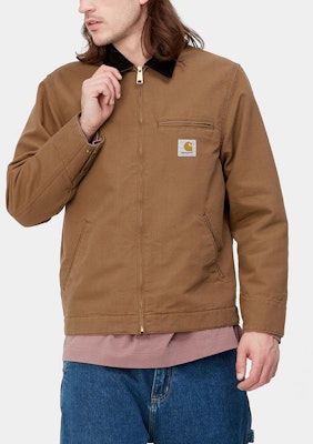 Chaqueta Carhartt WIP SS23 Detroit Marrón/Negro Cuello de Pana Abrigo. I031947-08W-02 Purchase Chaqueta Carhartt WIP SS23 Detroit Marrón/Negro Cuello de Pana Abrigo. I031947-08W-02