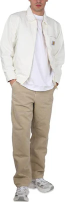Carhartt WIP SS23 底特律白色长袖工装夹克 I031947-0DJ-06 Shop Carhartt WIP SS23 底特律白色长袖工装夹克 I031947-0DJ-06