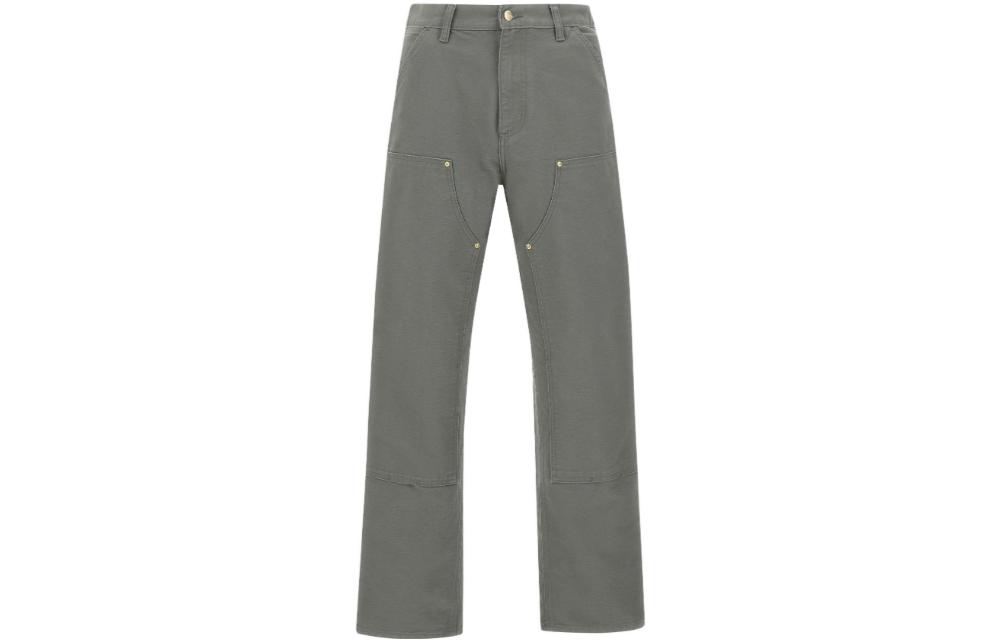 Order Carhartt WIP SS23 Seluar Double Knee Smoke Green Workwear Straight Fit. I031501-1ND0-232