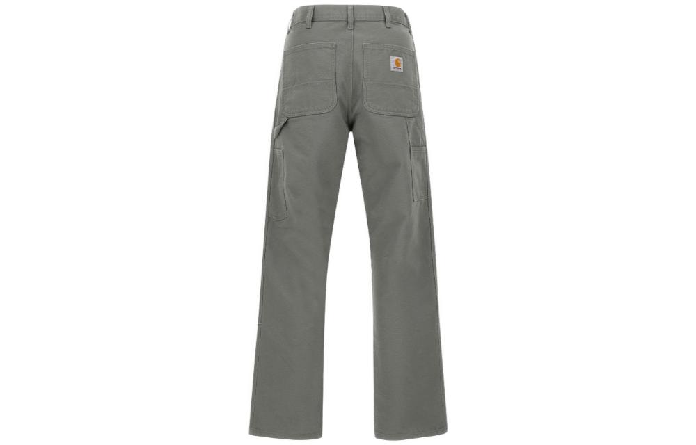 Lookbook Carhartt WIP SS23 Seluar Double Knee Smoke Green Workwear Straight Fit. I031501-1ND0-232