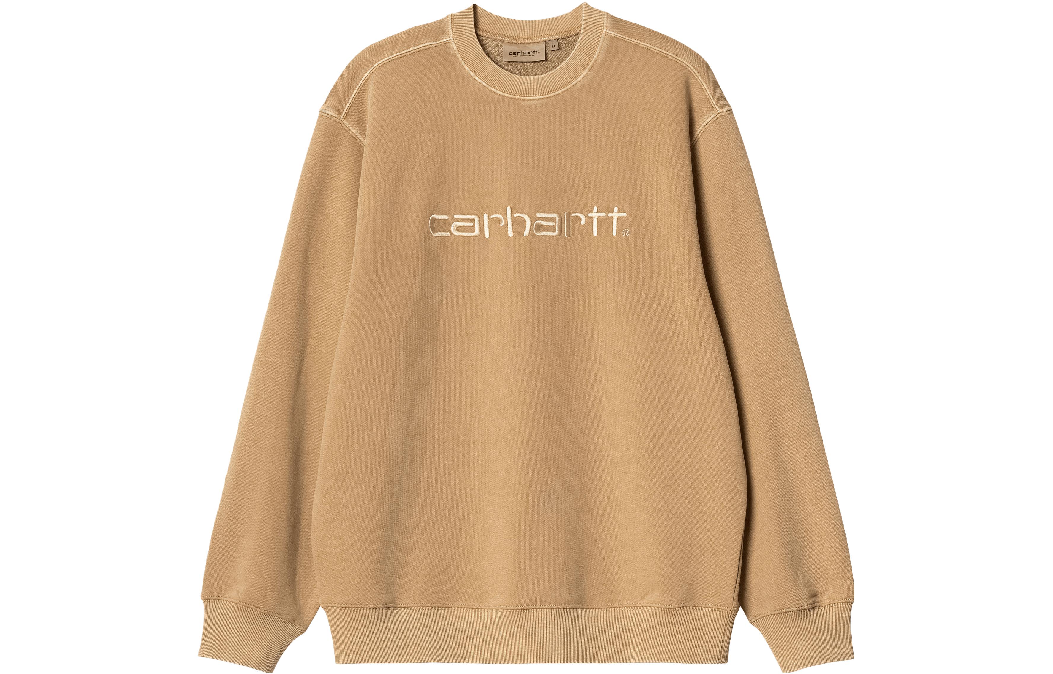 Order Carhartt WIP SS23 刺绣标志宽松版长袖卫衣 I031788-07E-GD