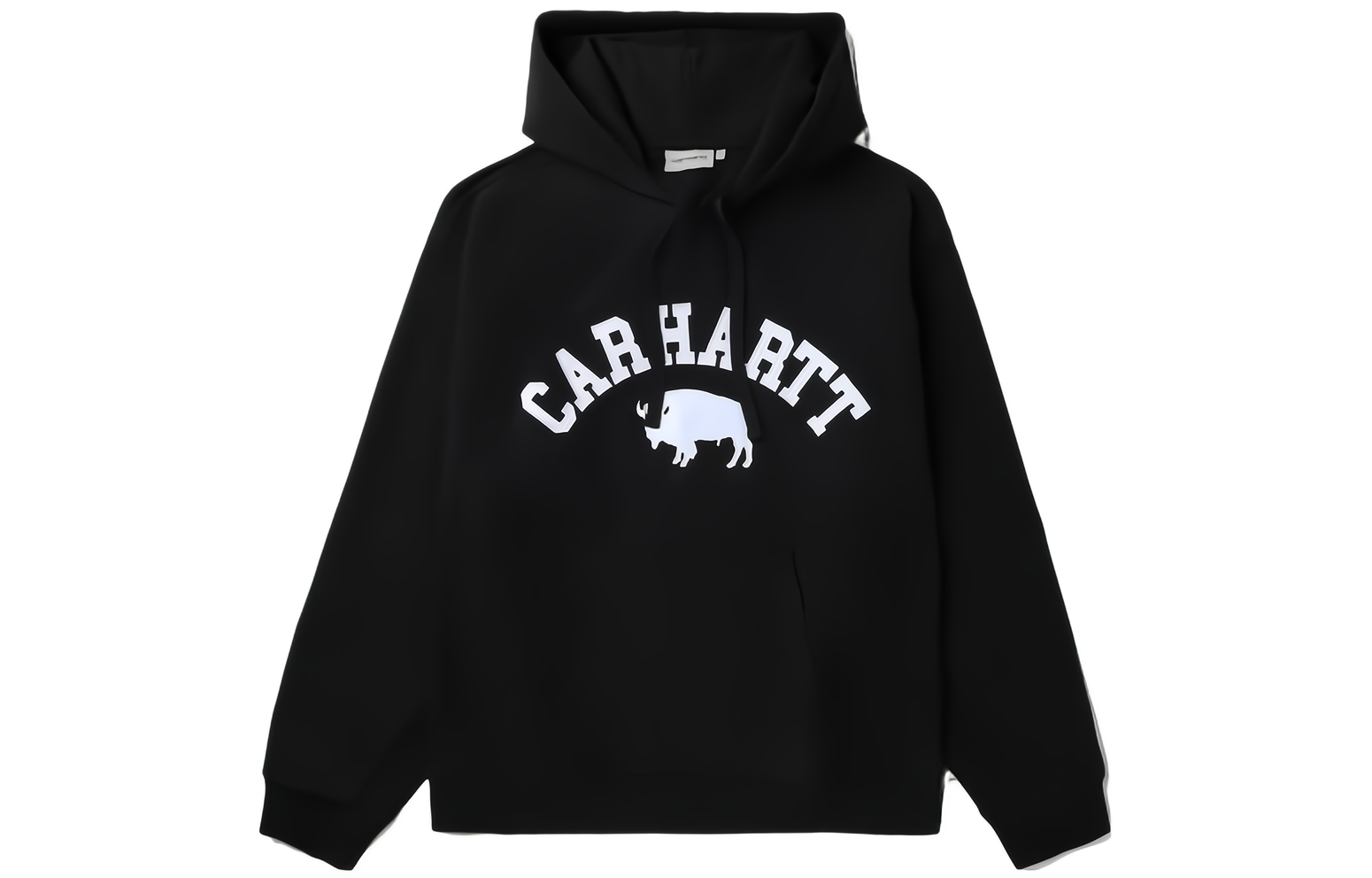 Carhartt WIP SS23 Graphic Logo Print Hoodie Black CHXSWS231409K-BKA