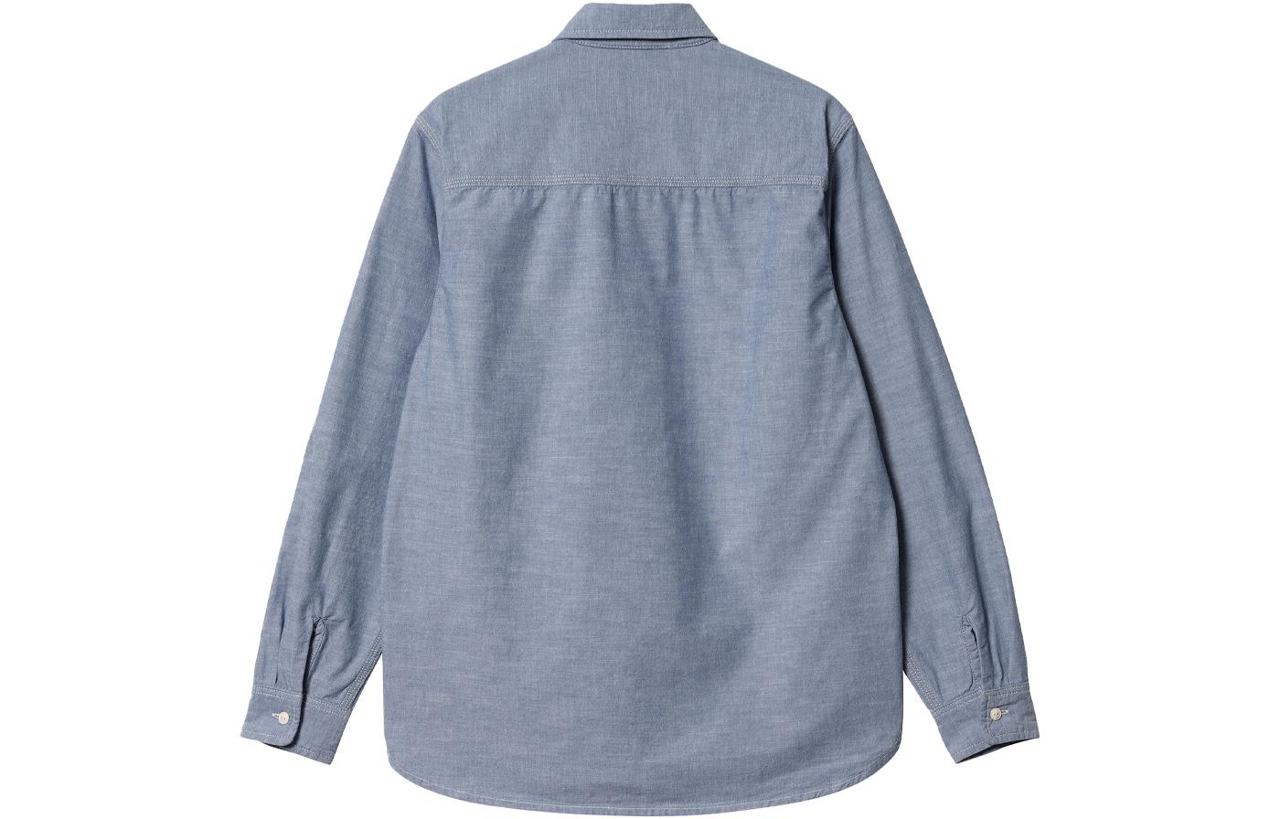 Lookbook Carhartt WIP SS23 Heart Tag Pocket Long Sleeve Shirt Men’s Blue I032113-1N7-02