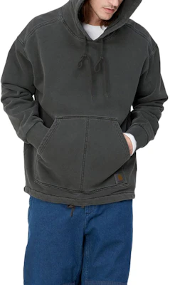 Carhartt WIP SS23 Logo Drawstring Hoodie - Kelabu Arang I031368-89-GD Purchase Carhartt WIP SS23 Logo Drawstring Hoodie - Kelabu Arang I031368-89-GD