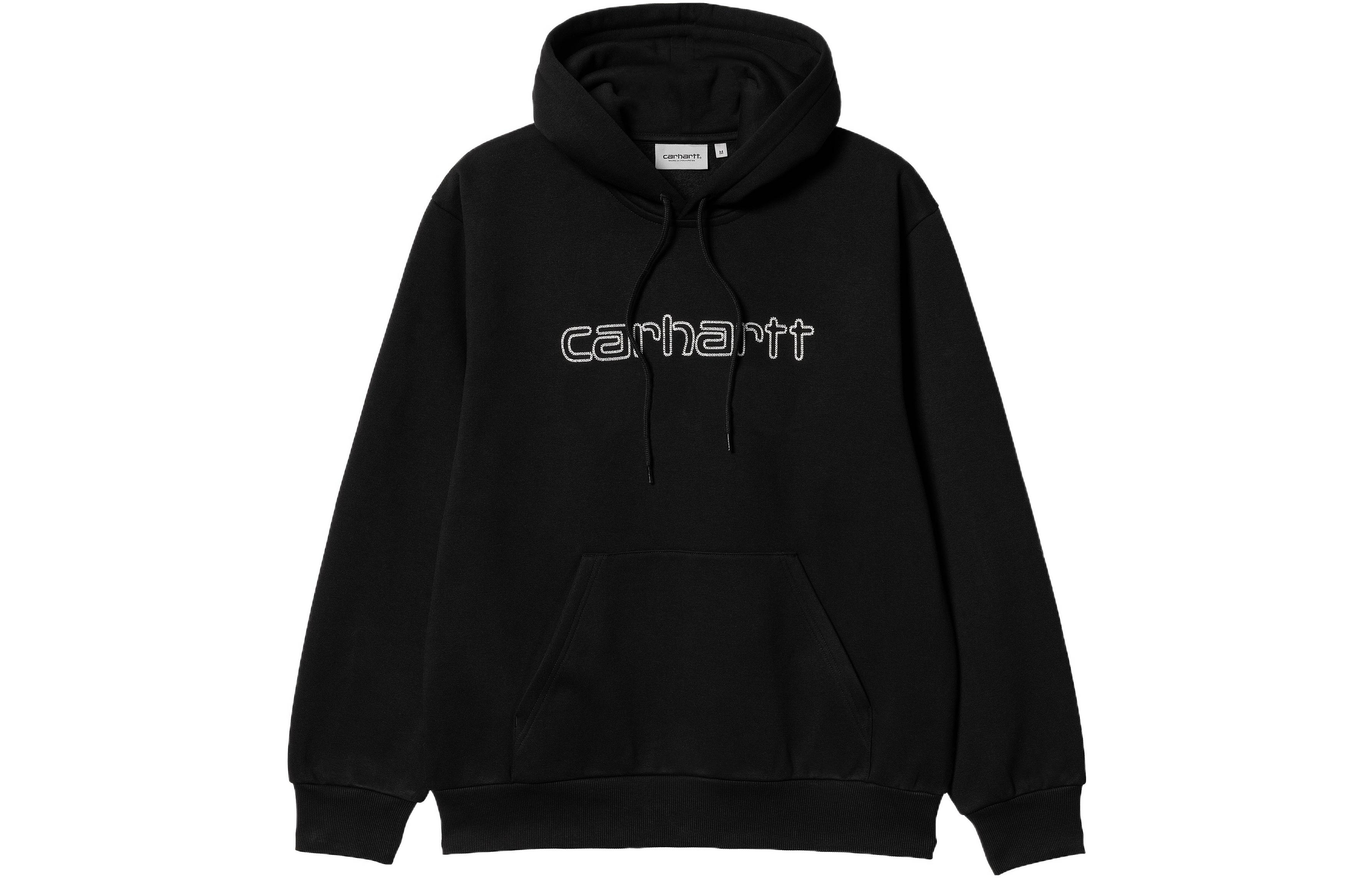 Carhartt WIP SS23 Logo Print Casual Sweatshirt Black () I031410-K02-XX