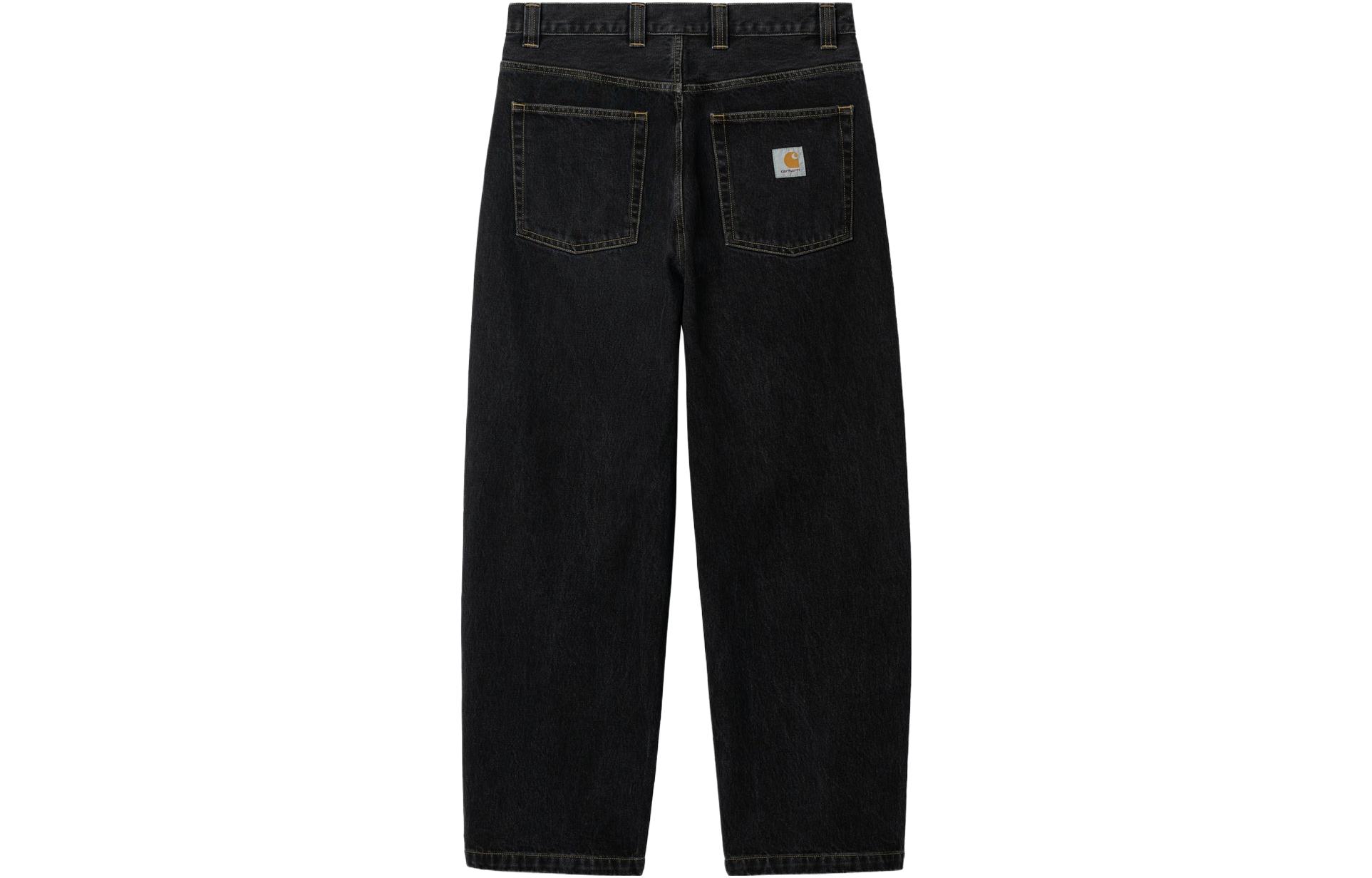 Lookbook Carhartt WIP SS23 MARINA Black Loose Fit Straight Leg Jeans Men I031246-89-06