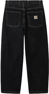 Carhartt WIP SS23 MARINA Black Loose Fit Straight Leg Jeans Men I031246-89-06 Lookbook Carhartt WIP SS23 MARINA Black Loose Fit Straight Leg Jeans Men I031246-89-06