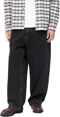 Carhartt WIP SS23 MARINA Black Loose Fit Straight Leg Jeans Men I031246-89-06 Purchase Carhartt WIP SS23 MARINA Black Loose Fit Straight Leg Jeans Men I031246-89-06