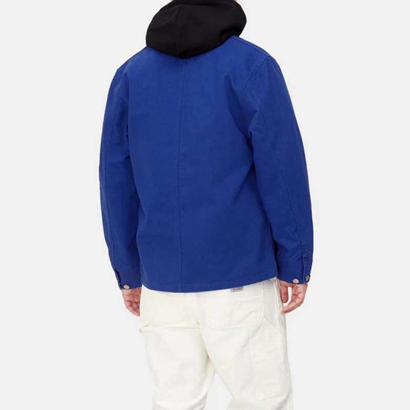 Purchase Carhartt WIP SS23 密歇根蓝色工装休闲单排扣外套. I031519-1F6-02