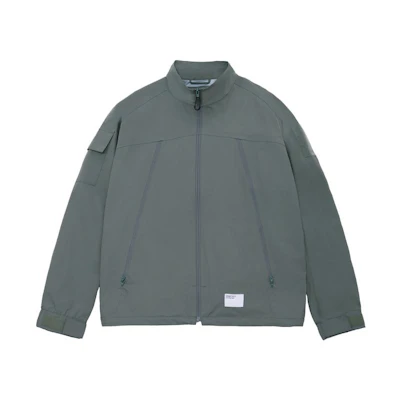 Carhartt WIP SS23 Military Multi-Pocket Velcro Stand Collar Jacket Grey CHXJKS233023K