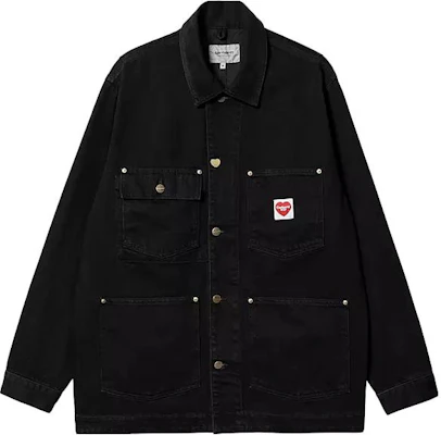 Carhartt WIP SS23 Chaqueta Nash Heart Tag Michigan Denim Negra Manga Larga I032105-89-02 Buy Carhartt WIP SS23 Chaqueta Nash Heart Tag Michigan Denim Negra Manga Larga I032105-89-02