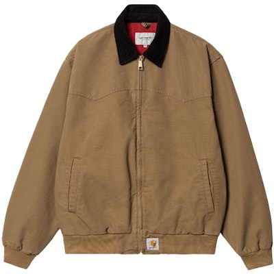 칼하트 WIP SS23 오리지널 산타페 솔리드 컬러 집업 재킷 I031522-19 2