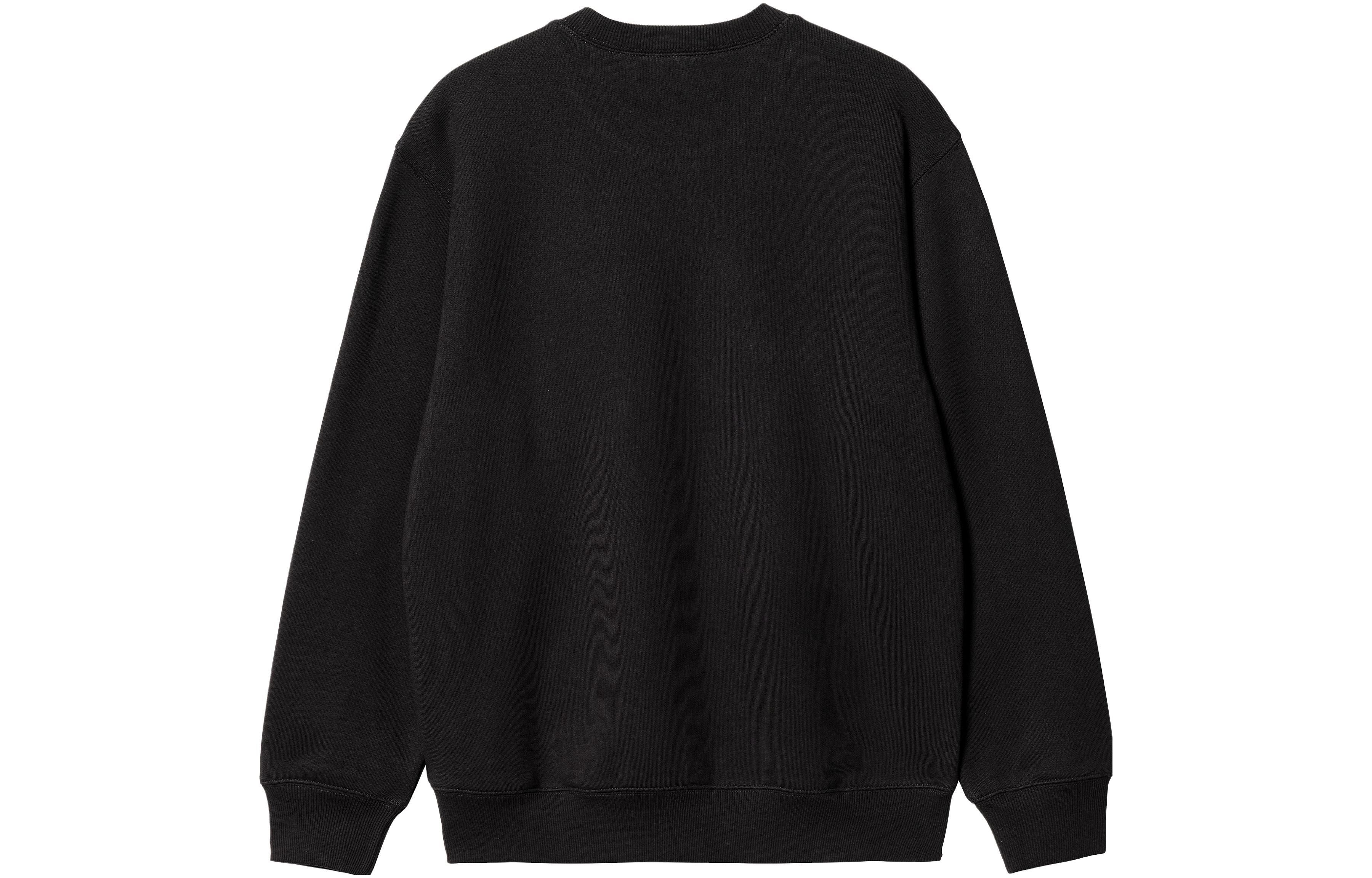 Lookbook Sudadera Negra Carhartt WIP SS23 Oversized Heart Pocket Crewneck. I032315-89-XX