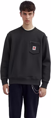 Sudadera Negra Carhartt WIP SS23 Oversized Heart Pocket Crewneck. I032315-89-XX Shop Sudadera Negra Carhartt WIP SS23 Oversized Heart Pocket Crewneck. I032315-89-XX