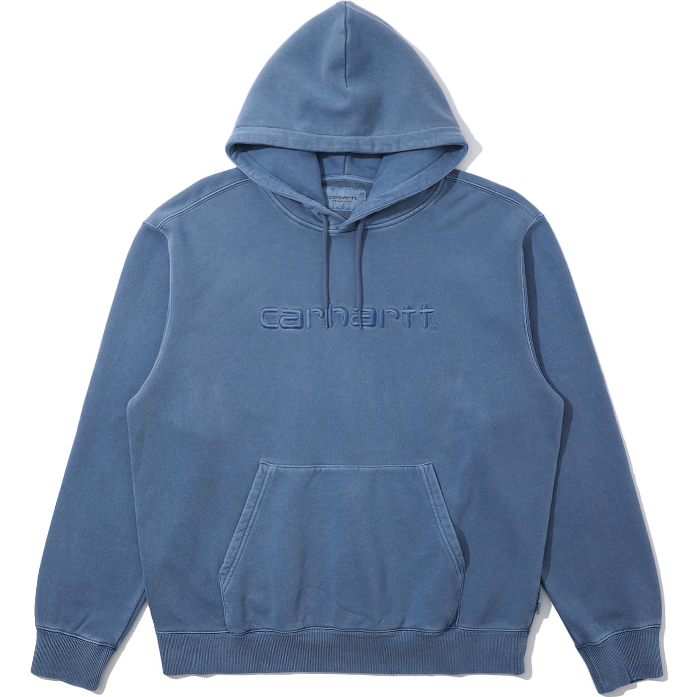 Carhartt WIP SS23 Oversized Hoodie Washed Unisex with Embroidered Logo CHXSWA202008F