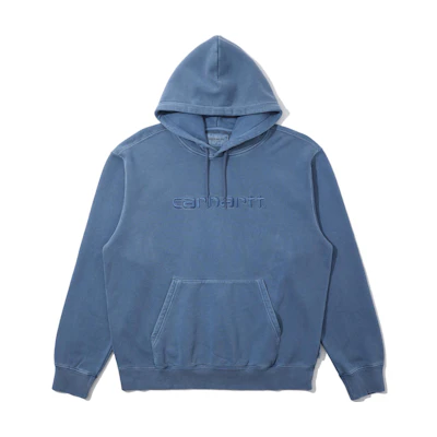 Carhartt WIP SS23 Oversized Hoodie Washed Unisex with Embroidered Logo CHXSWA202008F