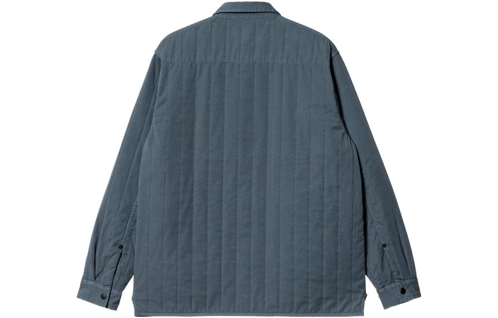 Carhartt WIP SS23 Remastered Classic Logo Patch Long Sleeve Shirt Jacket Blue. I031448-0WA-GD 圖 3